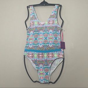 Nwt Emme Jordan || Swim Wear one piece bathing suit size medium